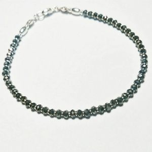 4 for $15 - Dark Brown Crystal Bracelet